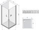 Душевая дверь RAVAK Chrome CRV1-100 двухэлементная, 1000 мм h1950, профиль полированный алюминий, стекло TRANSPARENT 1QVA0C01Z1