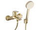 Змішувач для ванни REA RUSEL GOLD золотий настінний REA-B2034