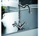 Смеситель для кухонной мойки GENEBRE NEW REGENT CLASSIC двухвентильный H315, хром 68595 09 45 66