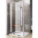 Душова стінка RAVAK PIVOT PPS 100х190 / профіль сатин / скло TRANSPARENT (90GA0U00Z1)