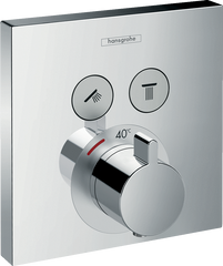 Термостат для ванны Hansgrohe ShowerSelect на 2 функции, хром (15763000)
