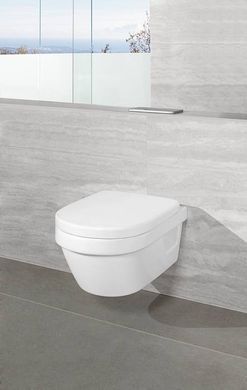 Подвесной унитаз VILLEROY & BOCH ARCHITECTURA DIRECTFLUSH + сиденье SOFT CLOSING (4687HR01)