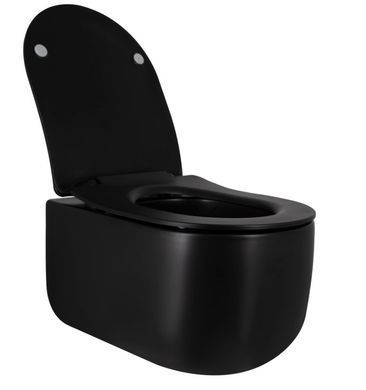 Комплект 4в1: Инсталляция для унитаза QTAP NEST ST + подвесной унитаз TAURUS ULTRA QUIET 490х360х380 + клавиша смыва SATIN (QT2433084EUQMB46179)
