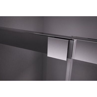 Душевая дверь RAVAK Matrix MSD2-100 L двухэлементная, раздвижная, левая 1000 мм h1950, профиль белый, стекло TRANSPARENT 0WLA0100Z1