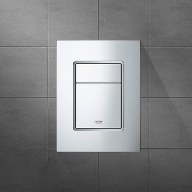 Клавіша змиву для унітазу GROHE SKATE COSMOPOLITAN S / біла глянцева (37535SH0)
