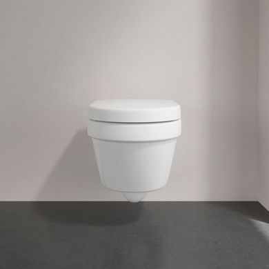 Подвесной унитаз VILLEROY & BOCH ARCHITECTURA DIRECTFLUSH + сиденье SOFT CLOSING (4687HR01)