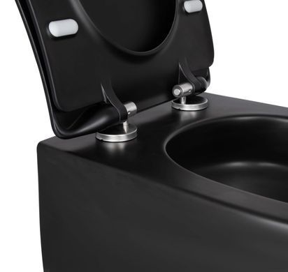 Комплект 4в1: Инсталляция для унитаза QTAP NEST ST + подвесной унитаз TAURUS ULTRA QUIET 490х360х380 + клавиша смыва SATIN (QT2433084EUQMB46179)