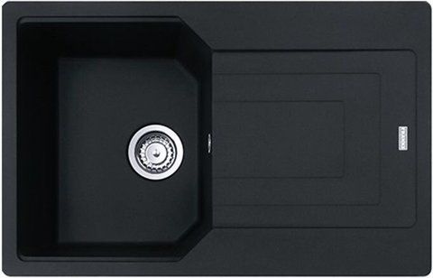 Кухонна мийка FRANKE URBAN UBG 611-78 / чорна / матова (114.0701.806)