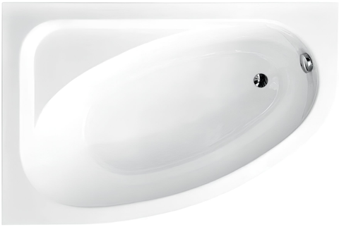 Ванна акриловая BESCO CORNEA 150х100 L + ножки + панель (А0050979)