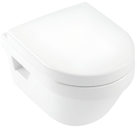 Підвісний унітаз VILLEROY & BOCH ARCHITECTURA DIRECTFLUSH + сидіння SOFT CLOSING (4687HR01)