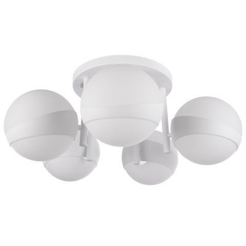 Люстра молекула стельова в спальню E27 60W WH (BL-315C/5)