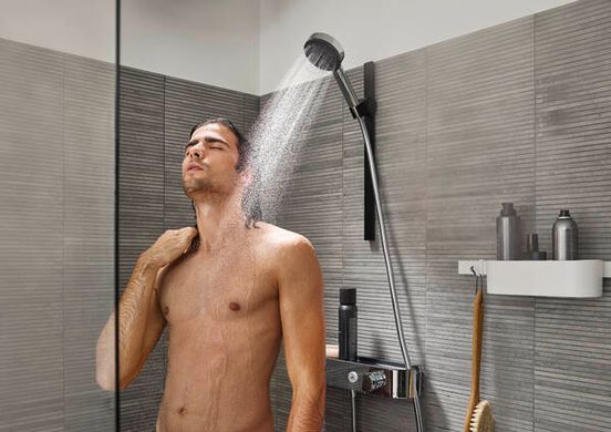 Термостат для душуHansgrohe ShowerTablet Select 412 мм, Matt White (24360700)