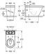 Напольный унитаз GROHE EURO CERAMIC (102489SH00)