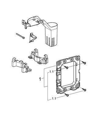 Комплект для переоснащения инсталляций GROHE FRESH (38967000)