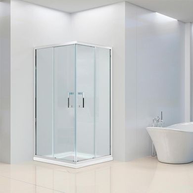 Душова кабіна DUSEL A-513 100X100X190 / прозоре (DUSEL-77), Прозоре скло