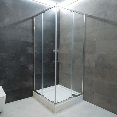 Душова кабіна DUSEL A-513 100X100X190 / прозоре (DUSEL-77), Прозоре скло