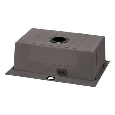 Кухонна мийка Qtap D5843BL Black 2.7/1.0 мм (QTD5843BLPVD10)