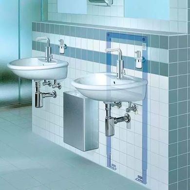 Инсталляция для раковины GROHE RAPID SL + встроенный сифон (38625001)