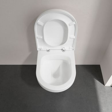 Подвесной унитаз VILLEROY & BOCH ARCHITECTURA DIRECTFLUSH + сиденье SOFT CLOSE (4694HR01)