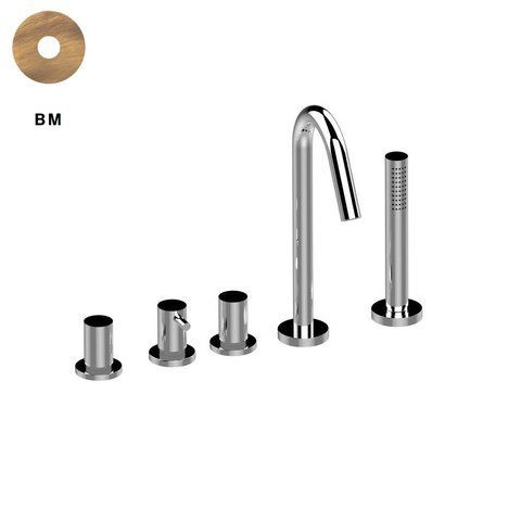 Змішувач на борт ванни BONGIO AQUA, BRONZE MATTE (40531BMBM0D0R)