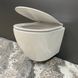 Подвесной унитаз VBI CAPRI WHITE + сиденье SOFT CLOSE (VBI-020100)
