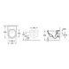 Подвесной унитаз VILLEROY & BOCH ARCHITECTURA DIRECTFLUSH + сиденье SOFT CLOSE (4694HR01)
