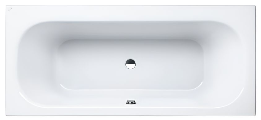Ванна акрилова LAUFEN SOLUTIONS 170x75 білий + центральний вилив, без рами (H2235300000001)