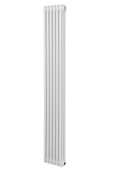 Вертикальные дизайнерские радиаторы отопления ARTTIDESIGN Bari II 6/1800 белый матовый