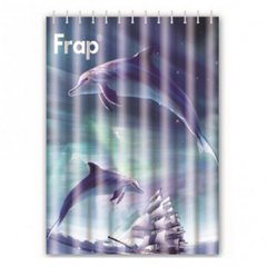 Текстильна шторка для ванної Frap F8655