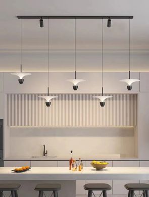 Світильник підвісний KLOODI DECO PE-NIMBA300 6W+6W 3K WH/BK (PE-NIMBA300 6W+6W 3K WH/BK)