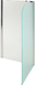 Шторка для ванни KOLLER POOL WATERFALL LINE QP95 115x140 R / двохелементна / GRAPE (QP95 (right) chrome,grape)