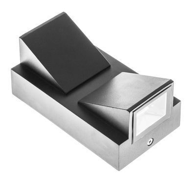 Подсветка LED фасадна IP65 AL-224/2х3W NW COB BK