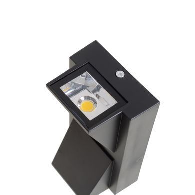 Подсветка LED фасадна IP65 AL-224/2х3W NW COB BK