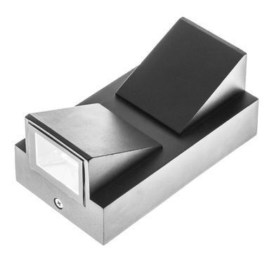 Подсветка LED фасадна IP65 AL-224/2х3W NW COB BK
