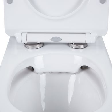 Напольный унитаз QTAP PRESTO + сидение SOFT CLOSE (QT24221217AW)