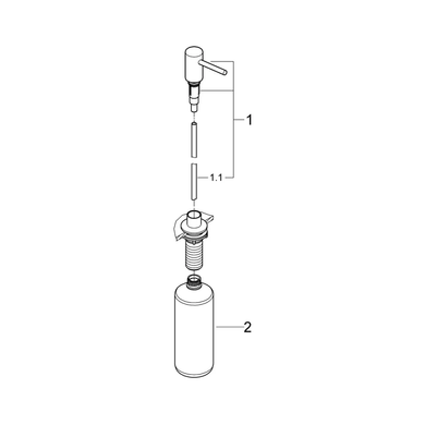 Дозатор для рідкого мила GROHE COSMOPOLITAN (40535DC0)