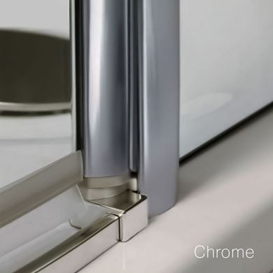 Душові двері KOLLER POOL WATERFALL LINE QP10 900х1950 / CHROME / CLEAR (QP10 900 chrome,clear)