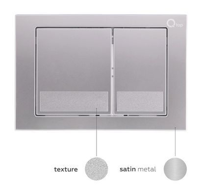 Комплект 4в1: Інсталяція для унітазу QTAP NEST ST + підвісний унітаз TAURUS ULTRA QUIET 490х360х380 + клавіша змиву SATIN (QT2433084EUQMB46182)
