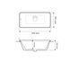 Раковина VBI TORITTO S 30.5х45 WHITE (VBI-018019)