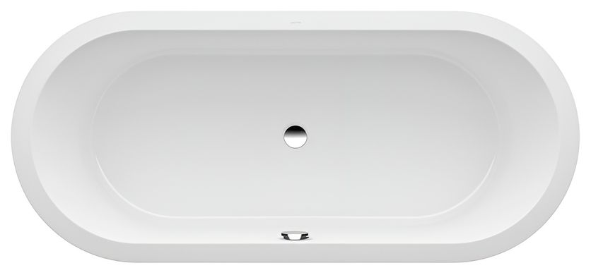 Ванна з штучного каменю Laufen PRO 180x80, вбудована, білий (H2419500000001), 180x80, 1800, 180x80, 800, 460