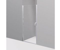 Душевая дверь в нишу AM.PM Bliss L 800 мм h1900, профиль хром/стекло прозрачное W53S-D80-000CT