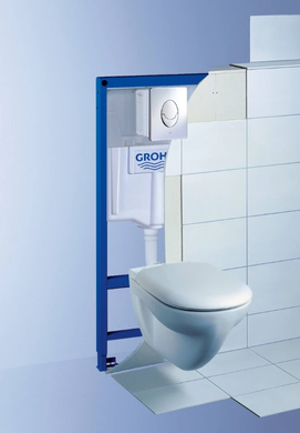 Клавиша смыва для унитаза GROHE SKATE AIR / хром глянцевая (38505P00)