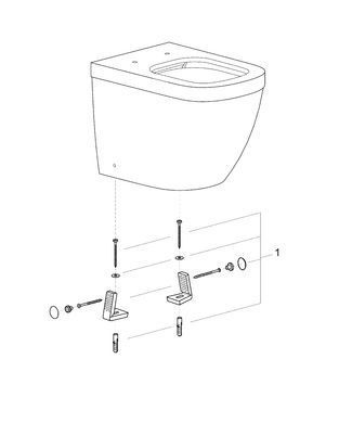 Напольный унитаз GROHE EURO CERAMIC (39339000)
