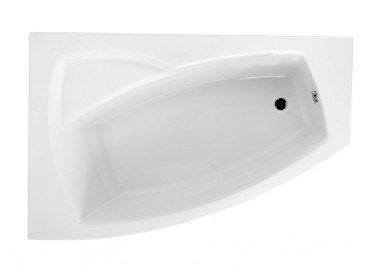 Ванна акрилова POLIMAT FRIDA II 160x105 L (00974) біла
