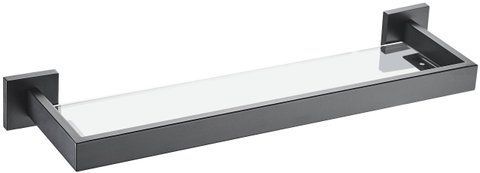 Полка стеклянная VBI JUPITER BLACK (VBI-040609BL)