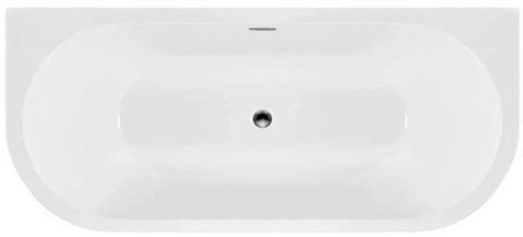 Ванна акрилова REA CAPRI 170х75 + сифон + пробка CLICK-CLACK (REA-W9801)