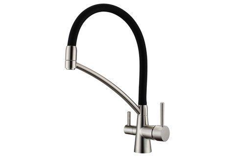 Кухонний змішувач FABIANO FKM 31.10 INOX BLACK (8231.403.0058)