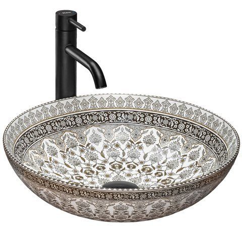 Раковина REA ARTE 40х40.5 / сіра (REA-U0266)