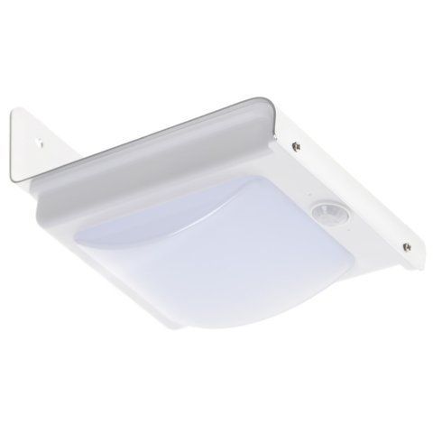 Світильник на сонячній батареї з датчиком руху з акумулятором LED IP65 HL-41/2,5W SMD CW
