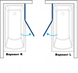 Шторка для ванни KOLLER POOL WATERFALL LINE QP95 115x140 R / двохелементна / CLEAR (QP95(right) chrome,clear)